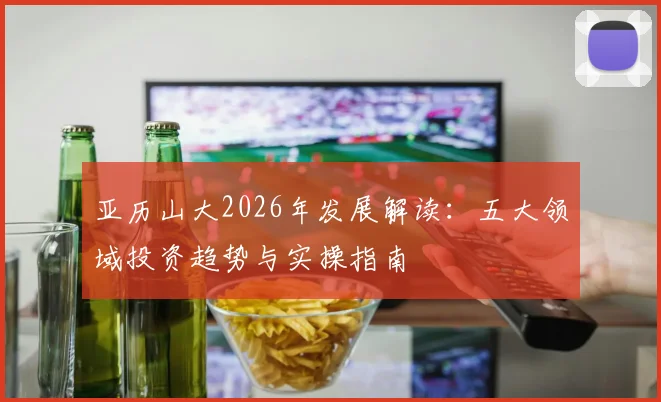 亚历山大2026年发展解读:五大领域投资趋势与实操指南